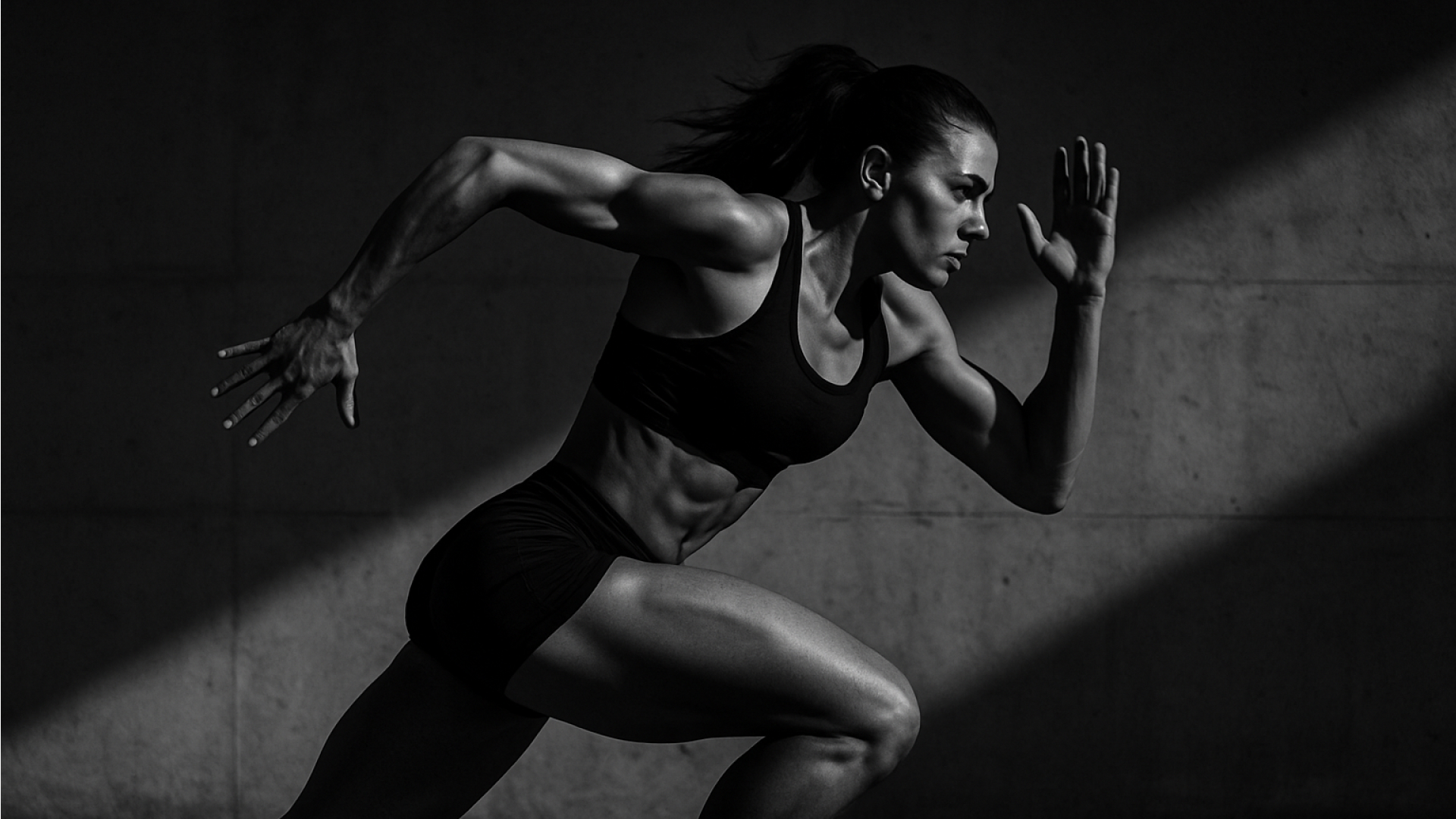 Magneo athlete in motion
